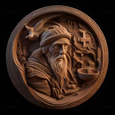 3D model Discworld game (STL)